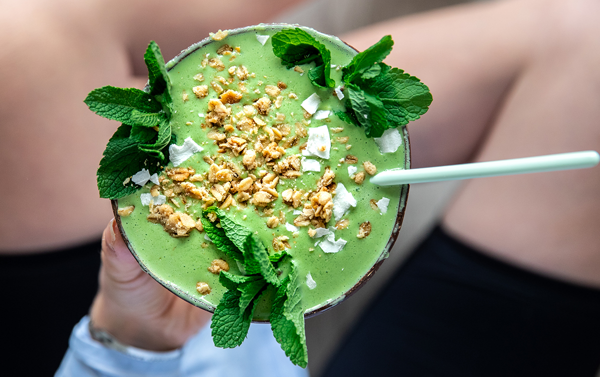 Green Ísey Skyr bowl