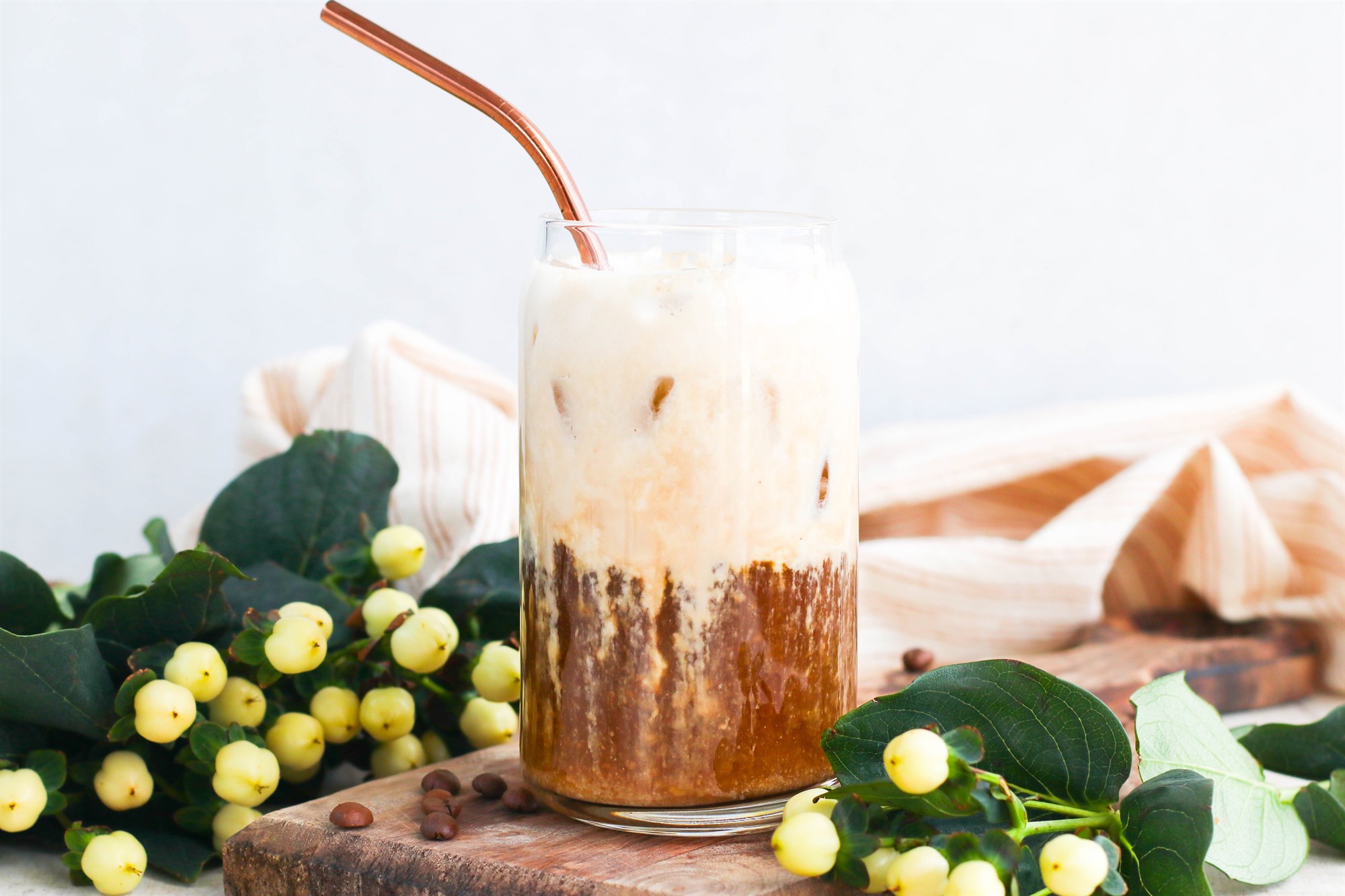 Iced Coffee with Vanilla Skyr